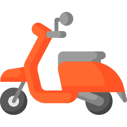 Scooter Special Flat icono