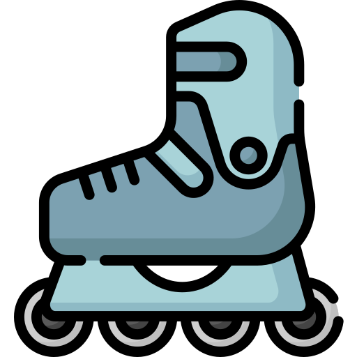 patin à roulettes Special Lineal color Icône
