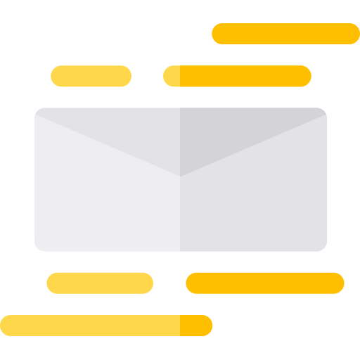mailing Basic Rounded Flat icona