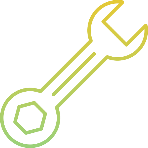 Wrench Generic gradient outline icon