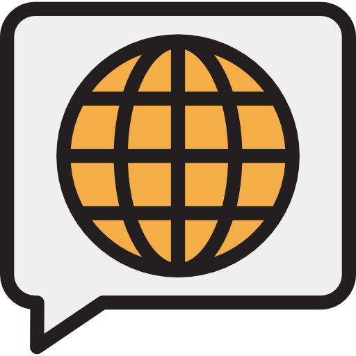 Speech bubble Detailed Rounded Lineal color icon