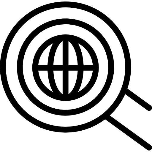 Search Detailed Rounded Lineal icon