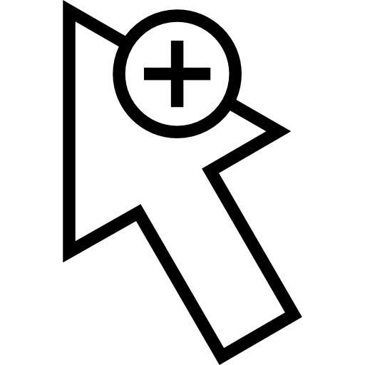 Cursor Detailed Straight Lineal icon