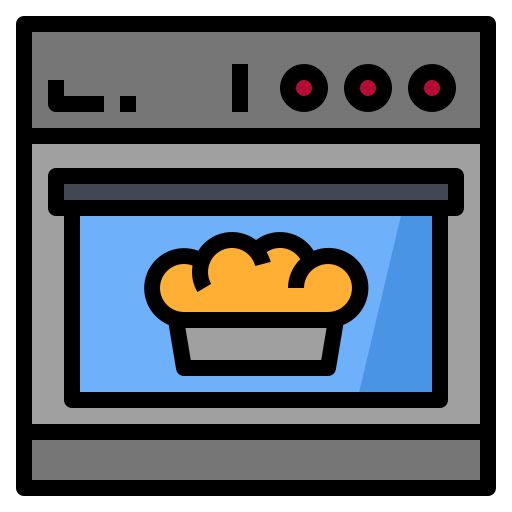 オーブン PMICON Lineal color icon