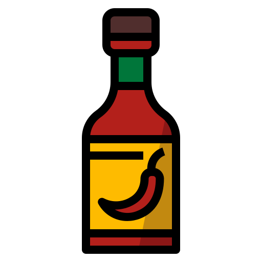 chilisoße PMICON Lineal color icon