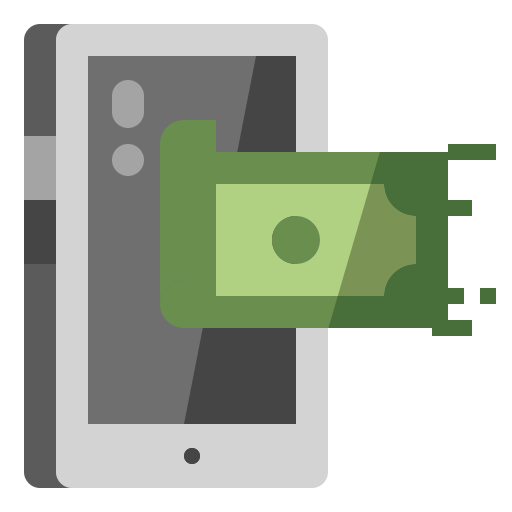 Online payment PMICON Flat icon