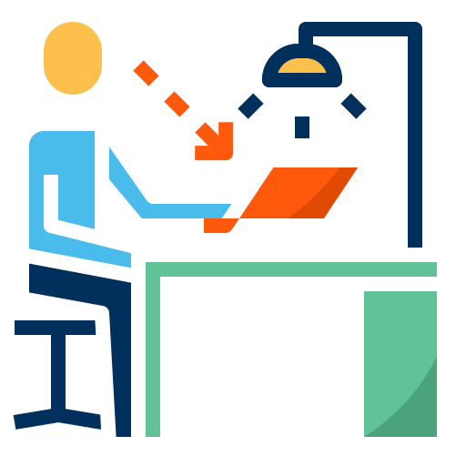 Worker PMICON Flat icon