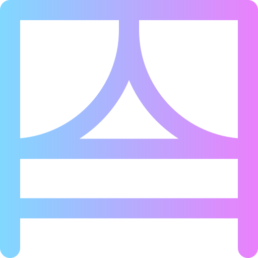 カーテン Super Basic Rounded Gradient icon