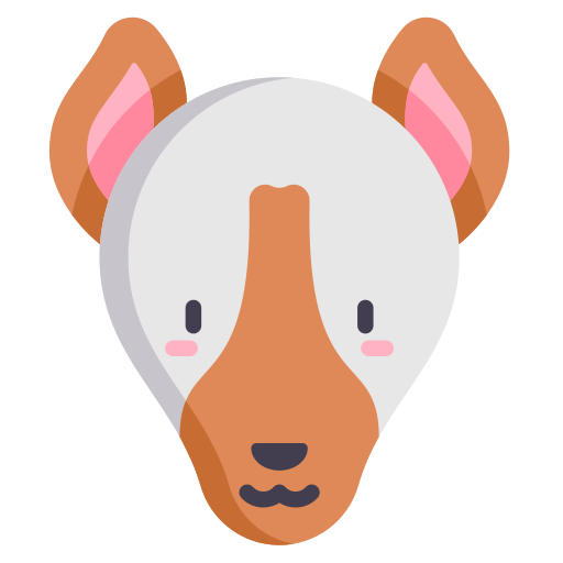 ibizanischer jagdhund Kawaii Flat icon