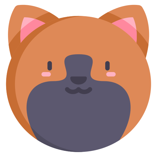 Akita Kawaii Flat icono