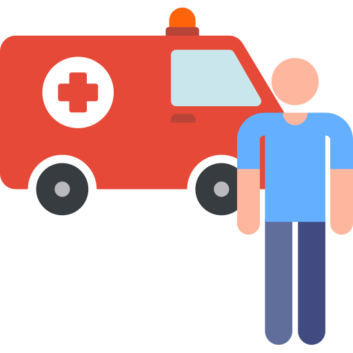 Ambulance Pictograms Colour icon