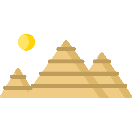 pirâmide Special Flat Ícone