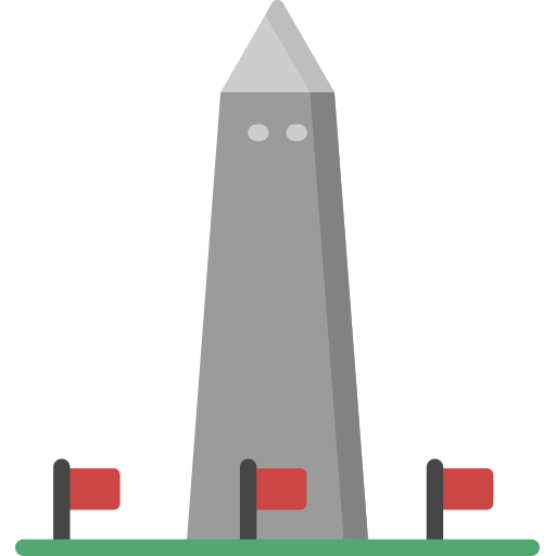 monumento de washington Special Flat icono