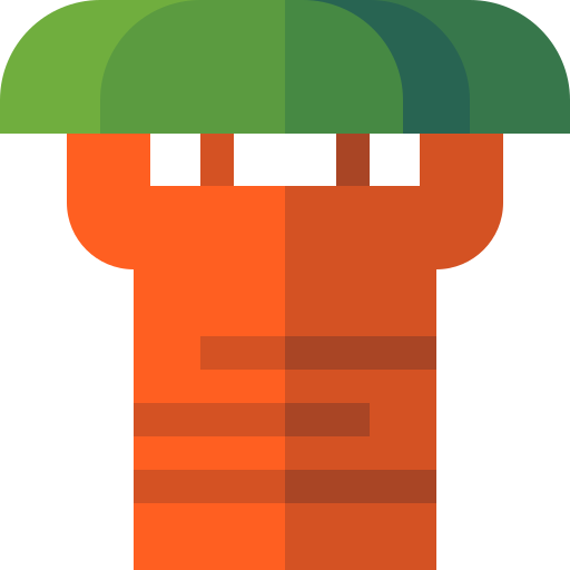 baobab Basic Straight Flat ikona