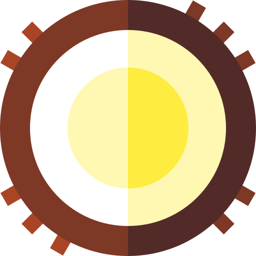 코코넛 Basic Straight Flat icon