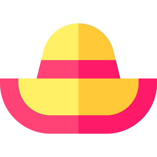 kapelusz przeciwsłoneczny Basic Straight Flat ikona
