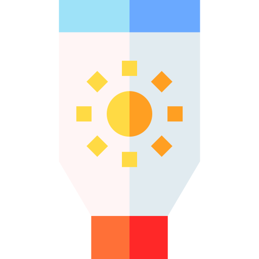 zonnescherm Basic Straight Flat icoon