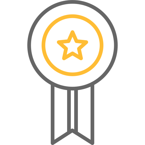 Medal Generic color outline icon