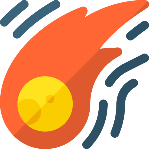 meteor Basic Rounded Flat ikona