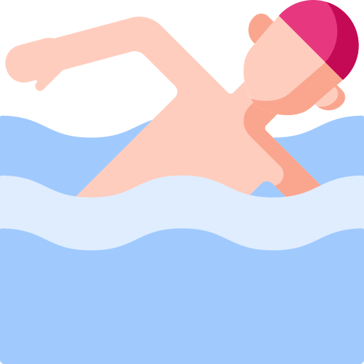 zwemmen Special Flat icoon