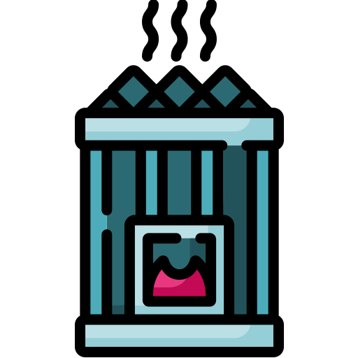 Sauna Special Lineal color icono