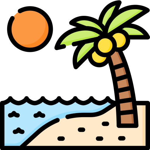Island Special Lineal color icon