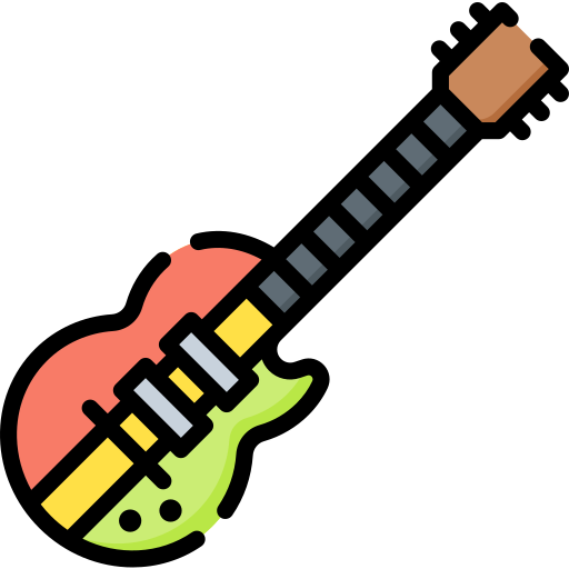 elektrische gitaar Special Lineal color icoon