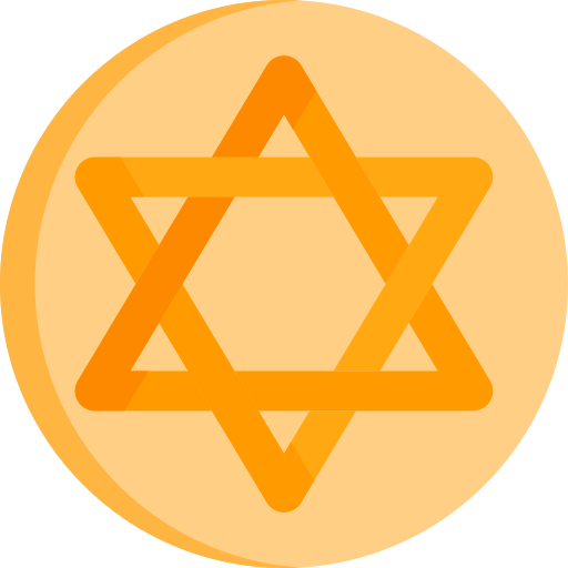 judaïsme Special Flat Icône