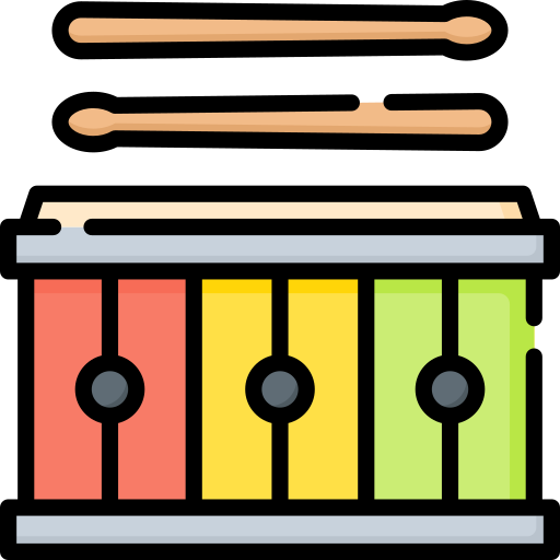 Drum Special Lineal color icon