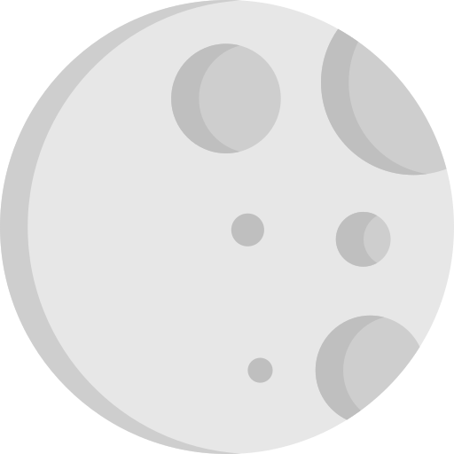 lune Special Flat Icône