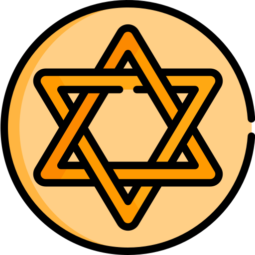 Judaísmo Special Lineal color icono