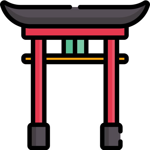 神道 Special Lineal color icon