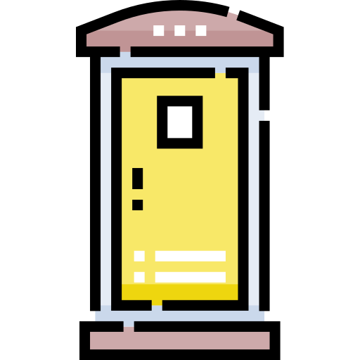 トイレ Detailed Straight Lineal color icon