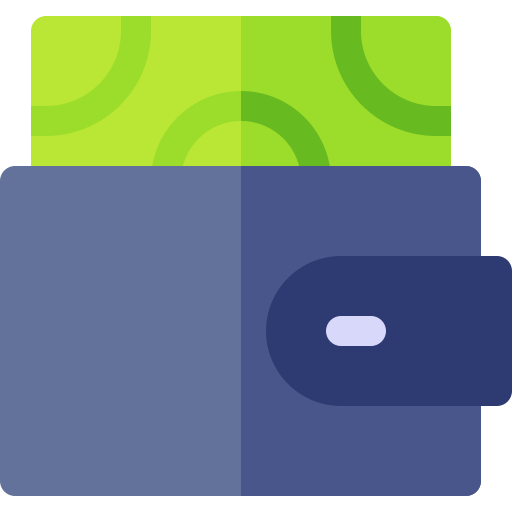 brieftasche Basic Rounded Flat icon