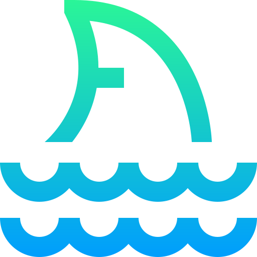 Акула Super Basic Straight Gradient иконка