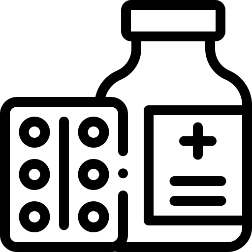 medizin Detailed Rounded Lineal icon