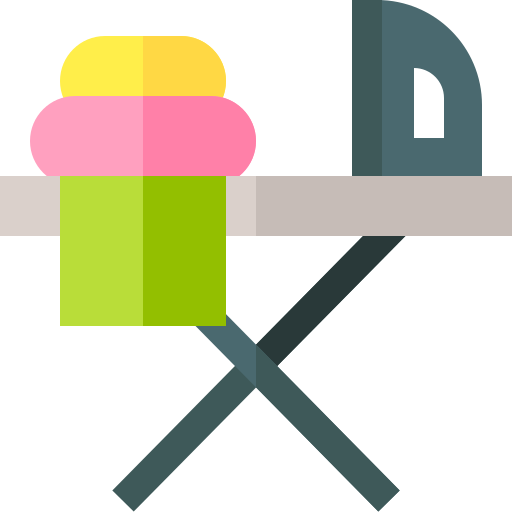 Ironing board Basic Straight Flat icon