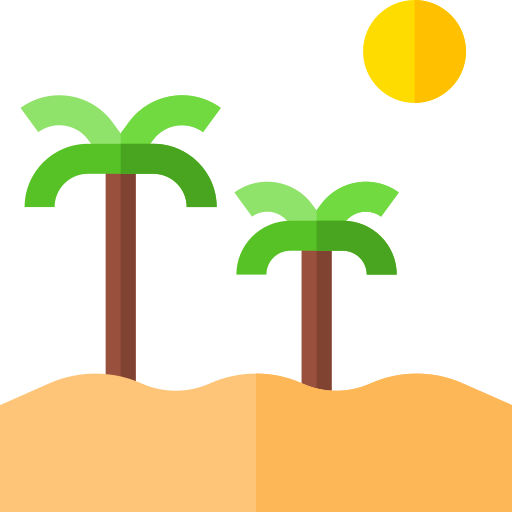 Пляж Basic Straight Flat иконка