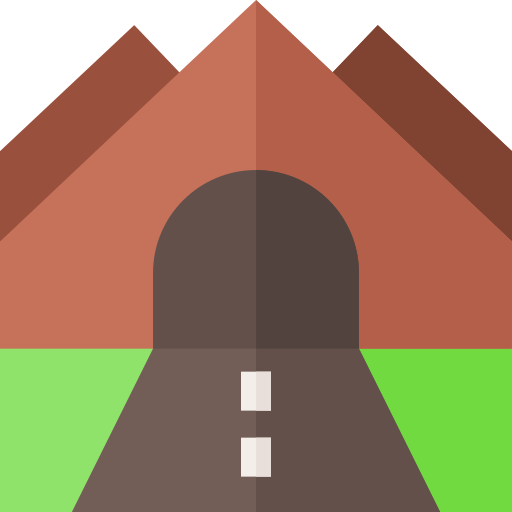 Дорога Basic Straight Flat иконка