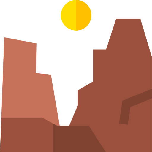 Canyon Basic Straight Flat icon