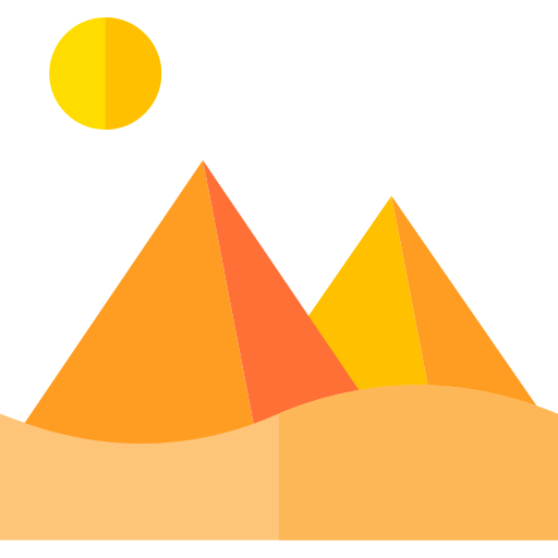 Pirámides Basic Straight Flat icono
