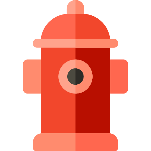 Hydrant Basic Rounded Flat icon