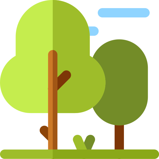 Trees Basic Rounded Flat icon