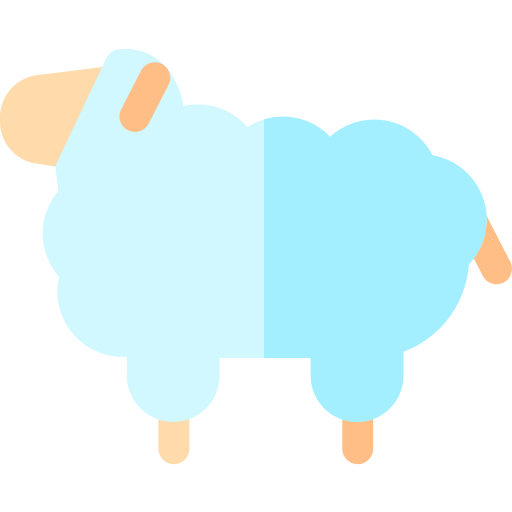 Sheep Basic Rounded Flat icon