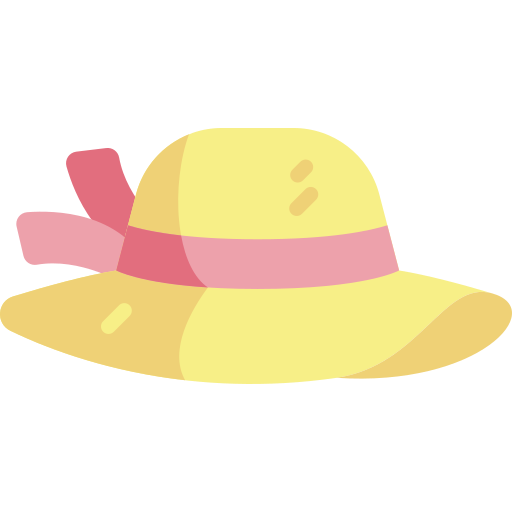 sombrero de pamela Kawaii Flat icono