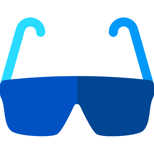 des lunettes de soleil Basic Rounded Flat Icône