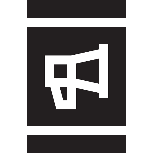 スピーカー Basic Straight Filled icon