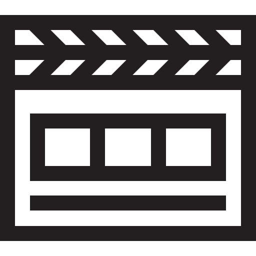 cinema Basic Straight Lineal icona