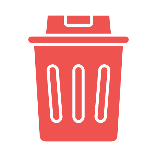 Trash Generic color fill icon