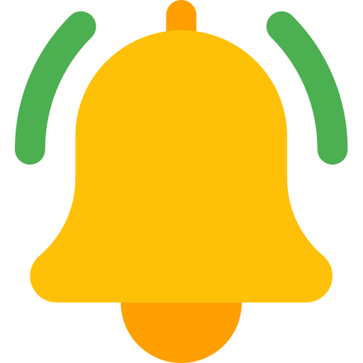 Bell Pixel Perfect Flat icon